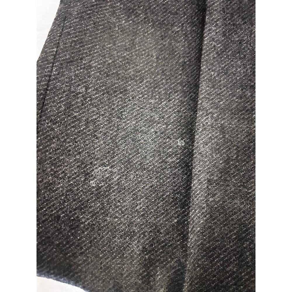 Canali Wool Dress Pants Charcoal Stretch Tailored Trousers 8R - Picture 4 of 5